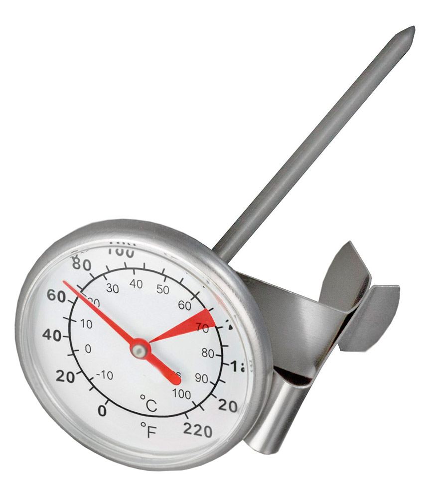 Второе дополнительное изображение для товара Термометр для молока с креплением ILSA