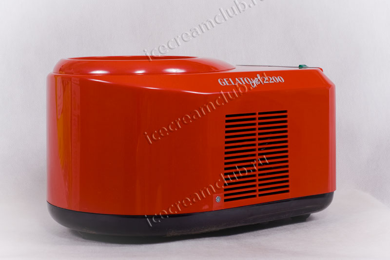 Первое дополнительное изображение для товара Автоматическая мороженица Nemox Gelato CHEF 2200 Rosso 1.5L