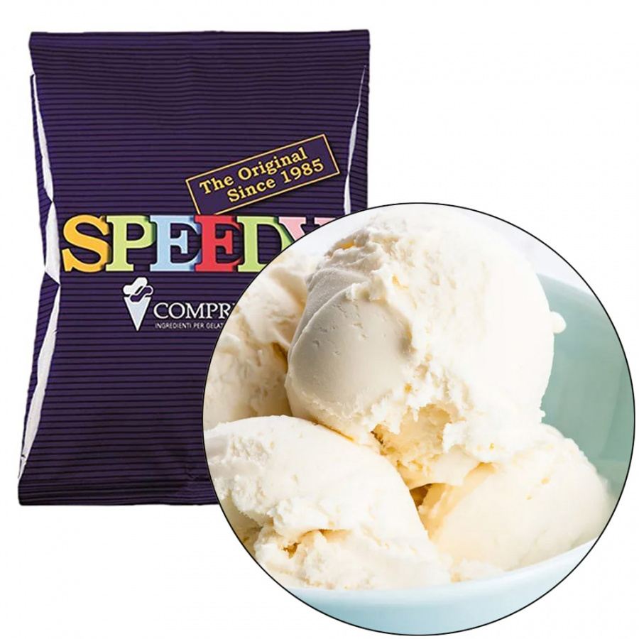 Сухая смесь для мороженого Speedy Gelato «Сливки», пакет 1,25 кг (Comprital, Италия) основное изображение