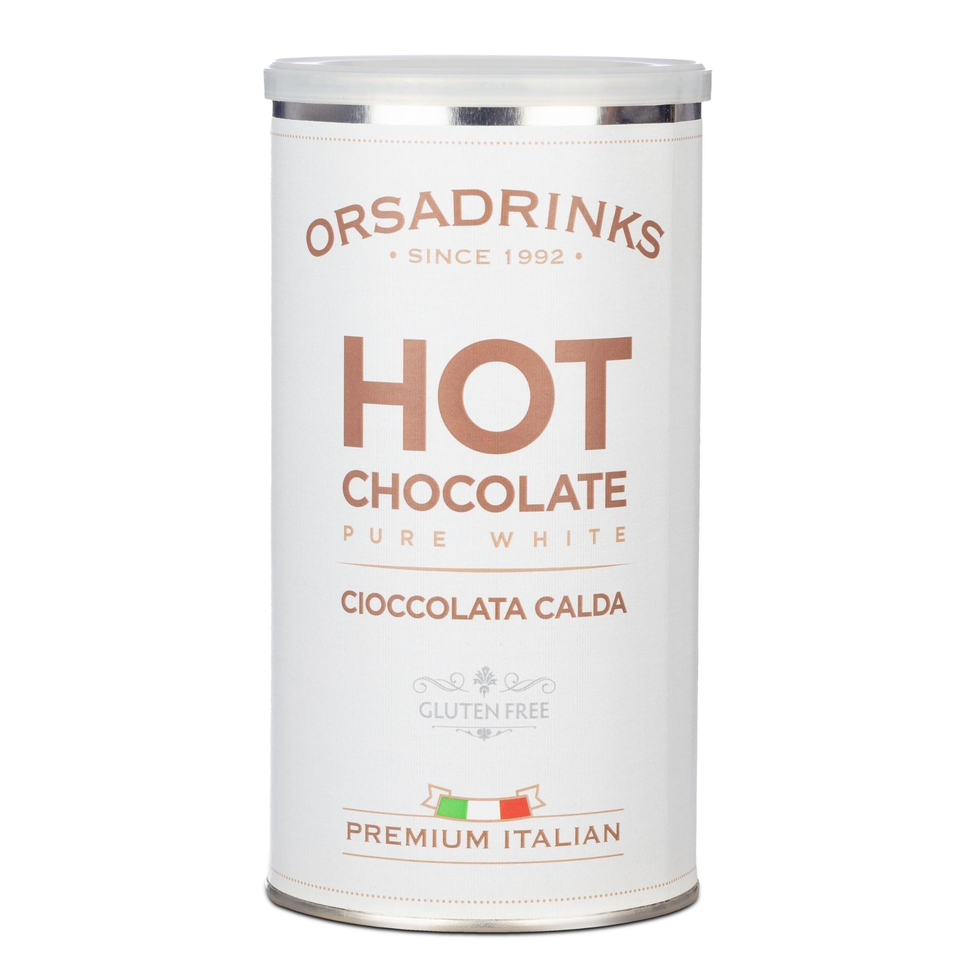 Первое дополнительное изображение для товара Горячий шоколад БЕЛЫЙ Pure White – 1 кг, ODK (сухая смесь)