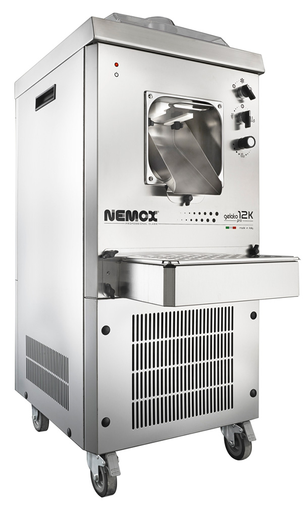 Второе дополнительное изображение для товара Профессиональный напольный фризер для мороженого  Nemox Gelato 12K ST (чаша 6л)