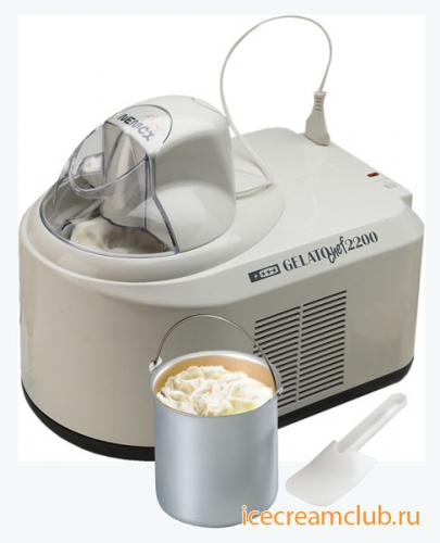Второе дополнительное изображение для товара Автоматическая мороженица Nemox Gelato CHEF 2200 1.5L