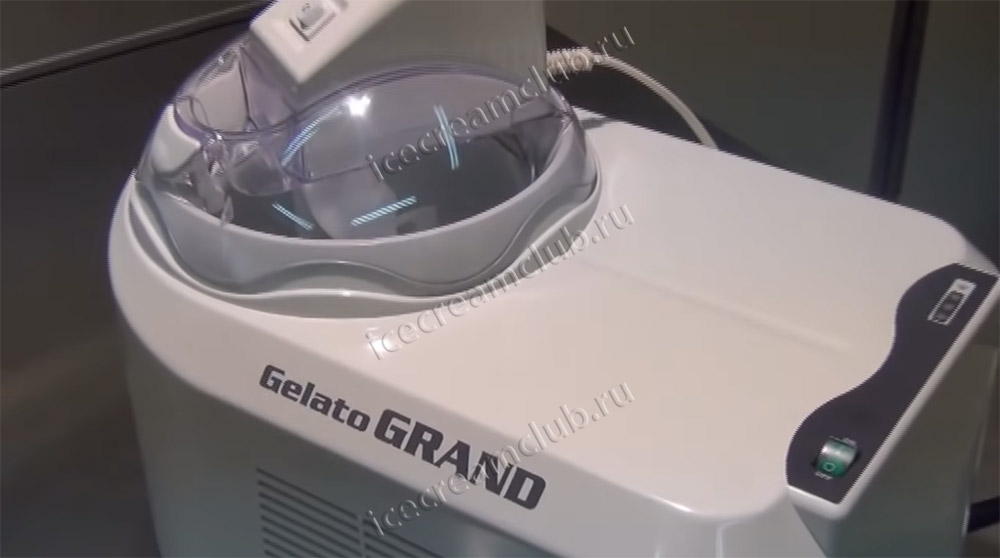 Второе дополнительное изображение для товара Автоматическая мороженица Nemox Gelato Grand 1.5L Clear