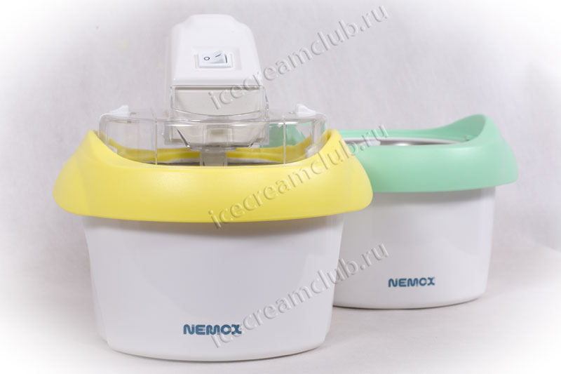 Четвертое дополнительное изображение для товара Мороженица Nemox Gelato Duo Mio 1.1L