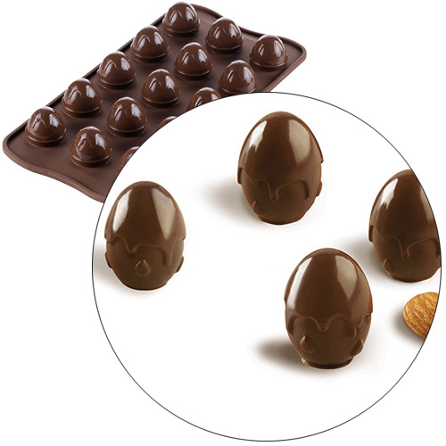 Форма для шоколада ИЗИШОК «Шоко дроп» (EasyChoc Silikomart, Италия) SCG53 основное изображение