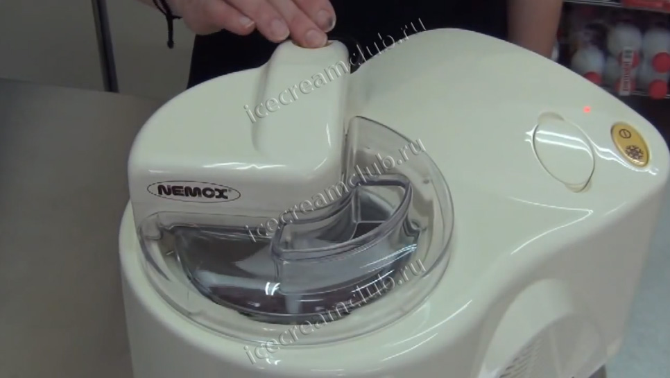 Девятое дополнительное изображение для товара Автоматическая мороженица Nemox Gelato & Sorbet ART 1.5L