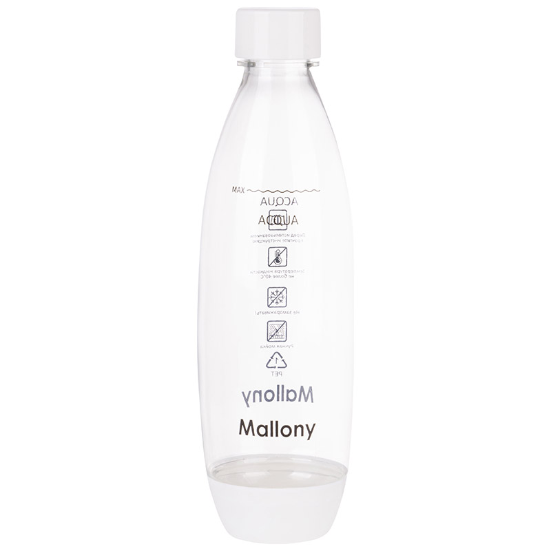 Второе дополнительное изображение для товара Сифон для воды и напитков Mallony ACQUA 1L 