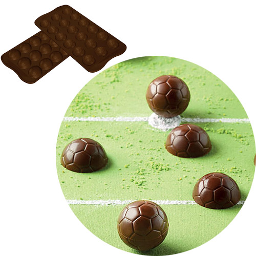 Форма для шоколадных конфет ИЗИШОК «Футбольный мяч» (EasyChoc Silikomart, Италия) SCG34 основное изображение