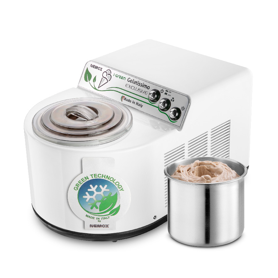 Автоматическая мороженица Nemox I-GREEN Gelatissimo Exclusive White 1.7L основное изображение