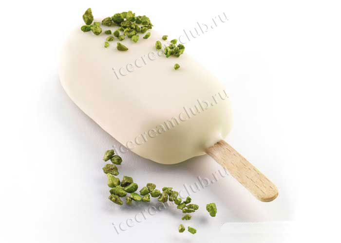 Восьмое дополнительное изображение для товара Форма для мороженого эскимо на палочке Easy Cream «Классик мини» (Silikomart, Италия)