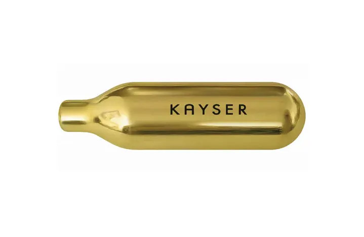 Четвертое дополнительное изображение для товара Баллончики для сифонов Kayser Soda Chargers CO2 (газирование воды), 10 шт