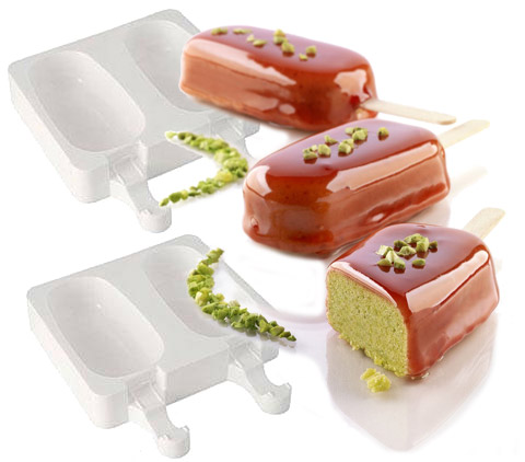 Форма для мороженого эскимо на палочке Easy Cream «Классик» (Silikomart, Италия) основное изображение