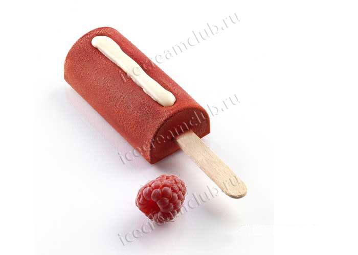 Седьмое дополнительное изображение для товара Форма для мороженого эскимо на палочке Easy Cream «Шик мини» (Silikomart, Италия)