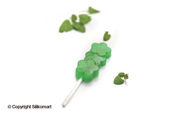 Пятое дополнительное изображение для товара Набор форм для фруктового льда, леденцов и эскимо ICE POPS, 12 шт. (Silikomart, Италия)