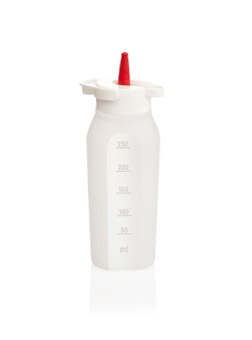 Первое дополнительное изображение для товара Дозировочная бутылка для соусов (4 насадки, 250 мл.) Tescoma PRESTO 420728