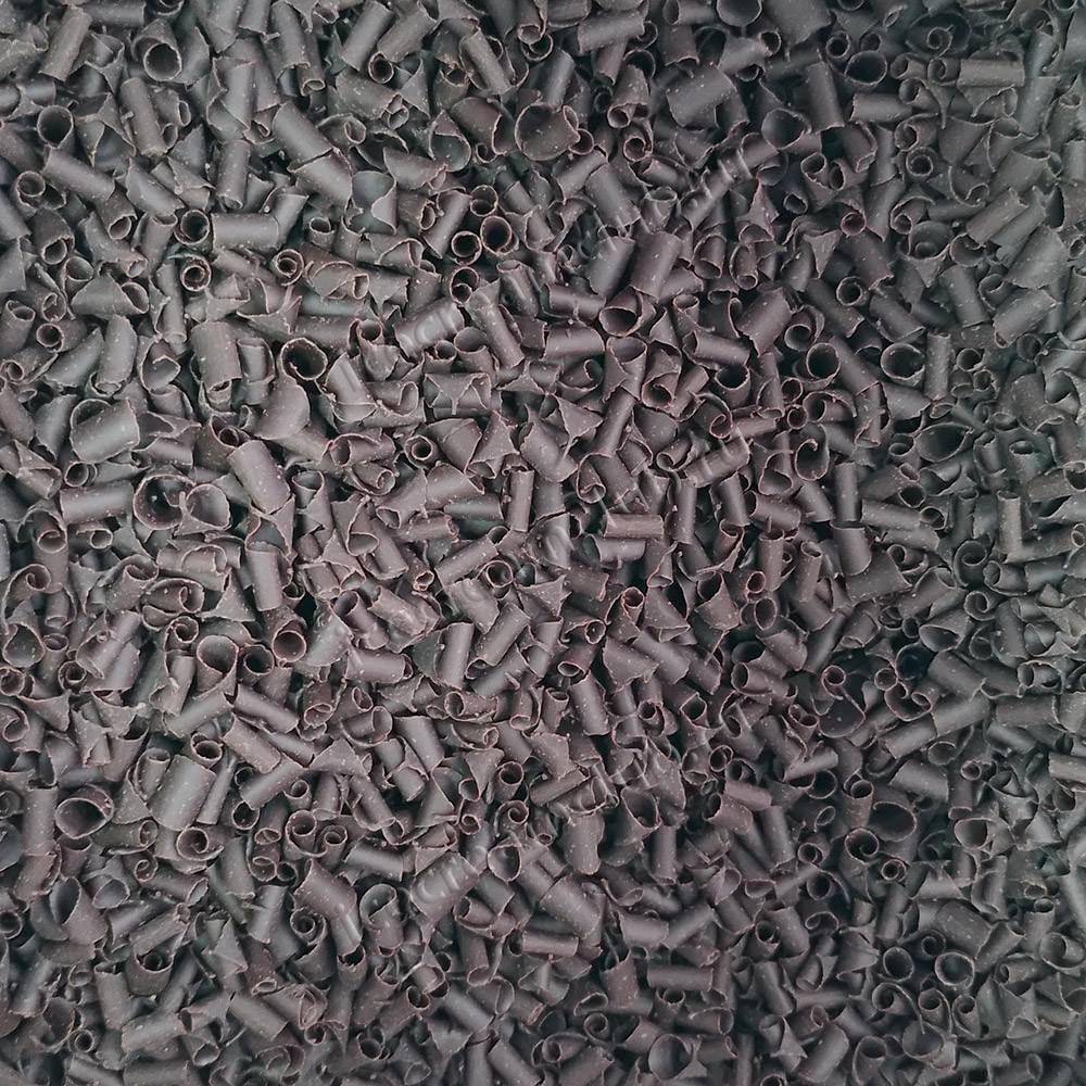 Пятое дополнительное изображение для товара Шоколадное украшение «Стружка темная 7 мм», 1 кг BOTECH