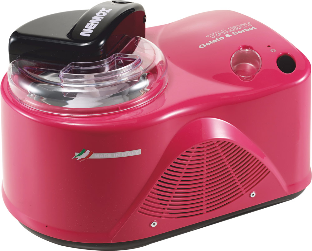 Автоматическая мороженица Nemox TALENT Gelato & Sorbet (Pink & Black - розовый/черный) 1.5L