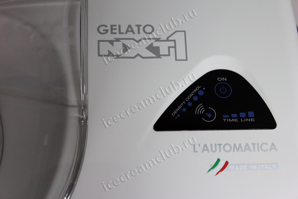 Восьмое дополнительное изображение для товара Автоматическая мороженица Nemox Gelato NXT-1 L'Automatica White