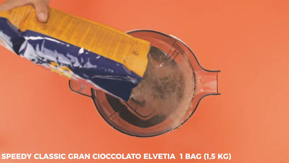 Второе дополнительное изображение для товара Сухая смесь для мороженого Speedy Gelato «Швейцарский молочный шоколад», пакет 1,5 кг (Comprital, Италия)