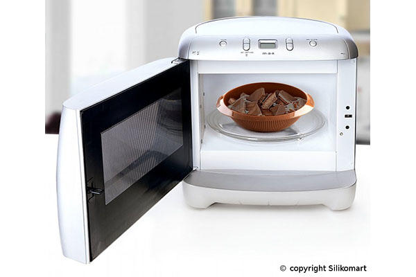 Дополнительное изображение для товара Чаша / миска силиконовая для растапливания шоколада Coco Choc (Silikomart, Италия) COC03