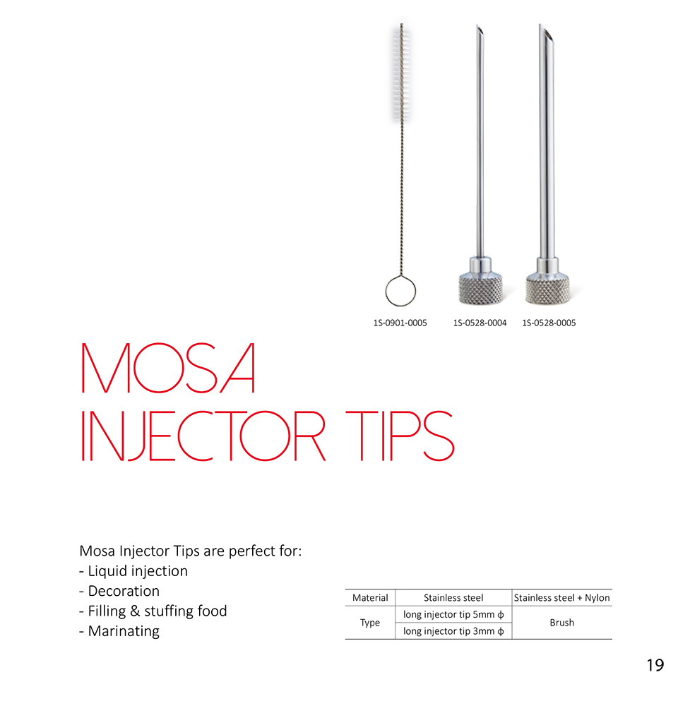 Первое дополнительное изображение для товара Набор стальных игл для кремеров, MOSA Injector Set