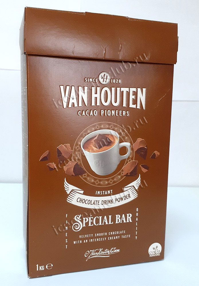 Четвертое дополнительное изображение для товара Смесь для горячего шоколада Special Bar 1 кг, Van Houten VM-51103-V61