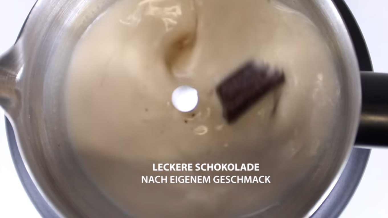 Седьмое дополнительное изображение для товара Пеновзбиватель капучинатор CASO Crema Latte Cacao Choco (горячий шоколад)