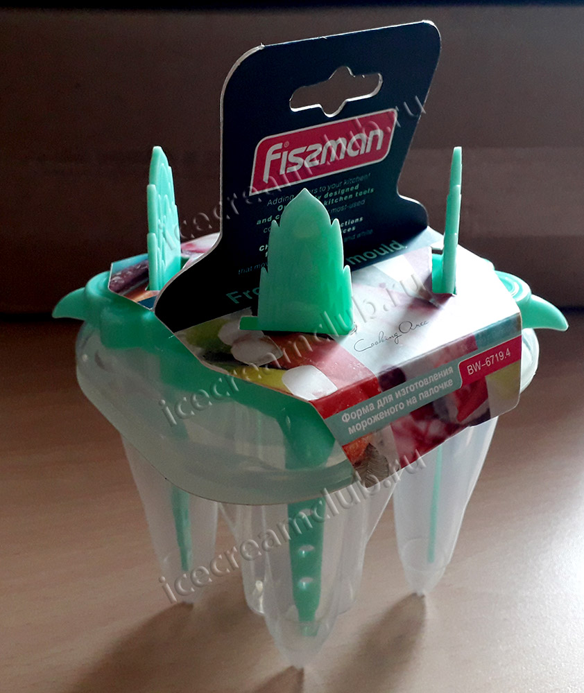 Второе дополнительное изображение для товара Форма для мороженого и фруктового льда «Космические корабли», Fissman 6719