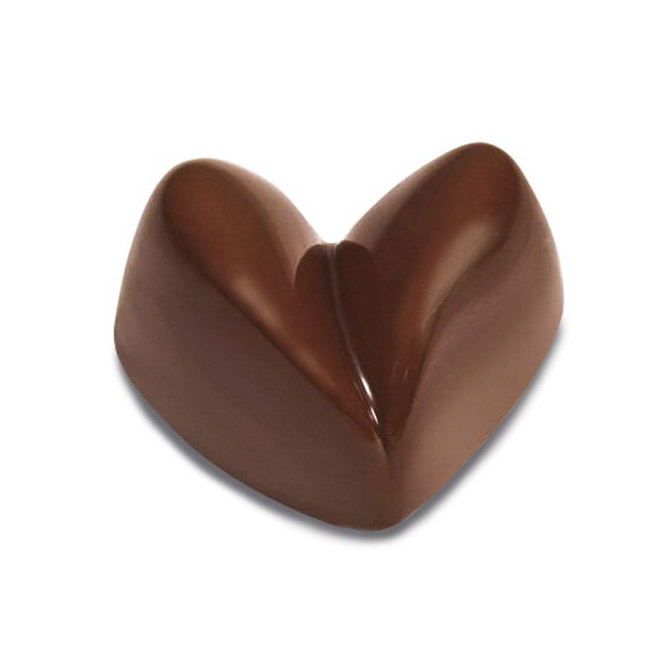 Поликарбонатная форма для конфет «Сердце», (Pavoni, Италия), арт. PC58
