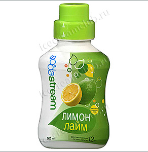 Сироп «Лимон-лайм» 0,75 л SodaStream