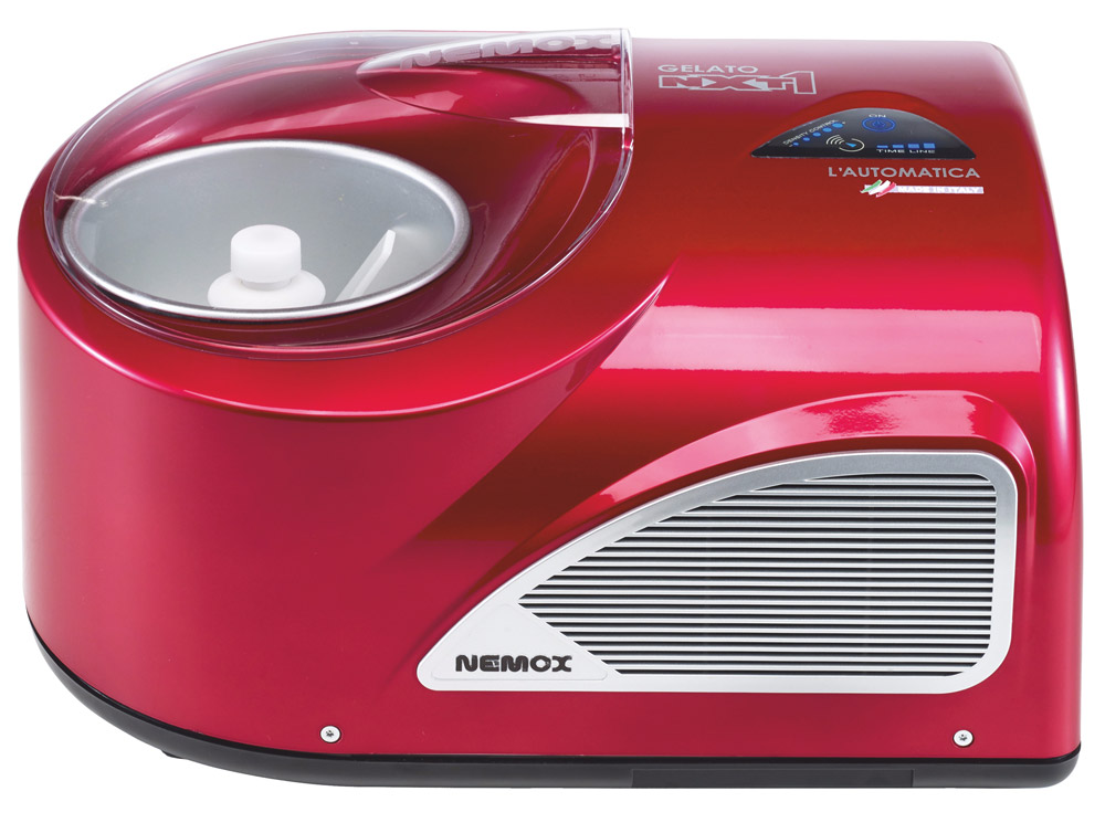 Первое дополнительное изображение для товара Автоматическая мороженица Nemox Gelato NXT-1 L Automatica Red