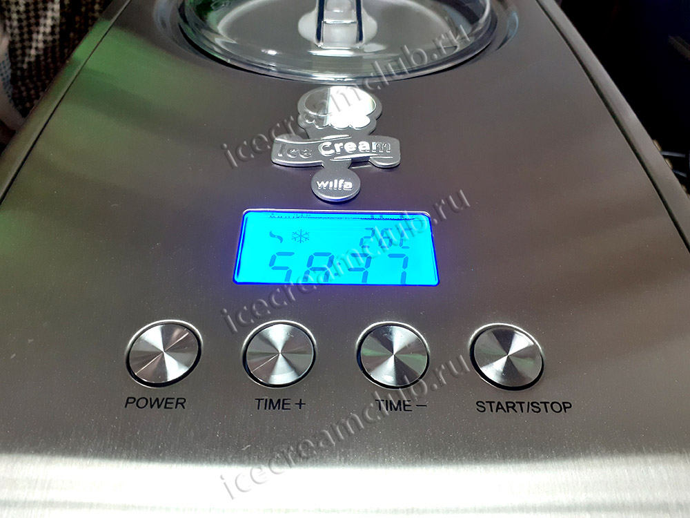 Четвертое дополнительное изображение для товара Автоматическая мороженица Wilfa ICMS-C15 1.5L (серебристая)