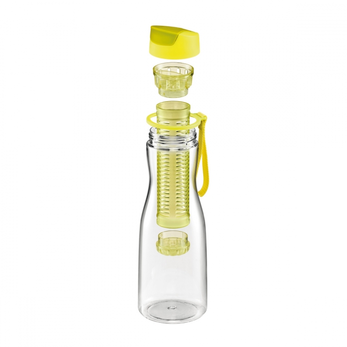 Третье дополнительное изображение для товара Бутылка для напитков с настаивателем 0.7л, Tescoma PURITY 0.7л желтая 8919920.12