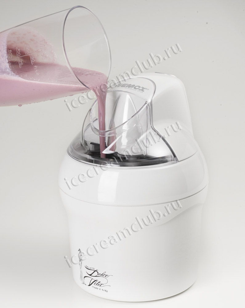 Второе дополнительное изображение для товара Мороженица Nemox Dolce Vita 1,5L White (белая)