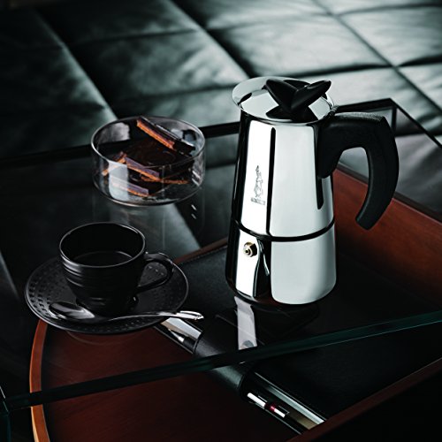 Пятое дополнительное изображение для товара Гейзерная кофеварка индукционная Bialetti «Musa Induction» 4272 (4 порции, 160 мл)