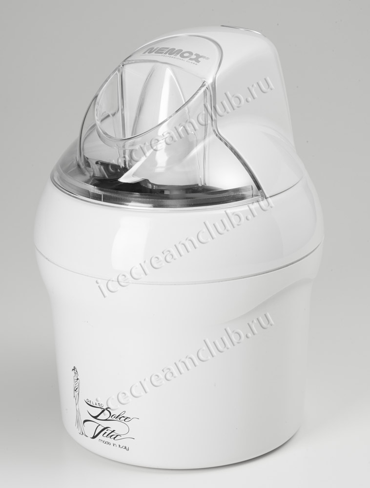 Пятое дополнительное изображение для товара Мороженица Nemox Dolce Vita 1,5L White (белая)