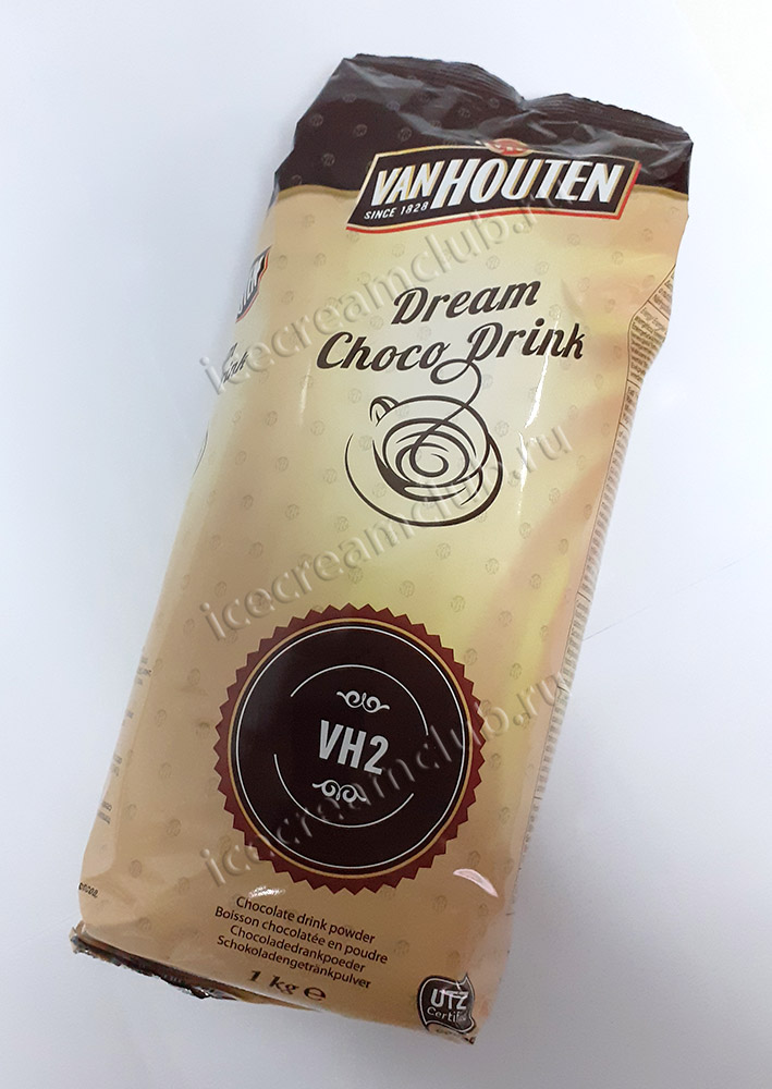 Первое дополнительное изображение для товара Смесь для горячего шоколада VH2 1 кг, Van Houten VM-75969-V17