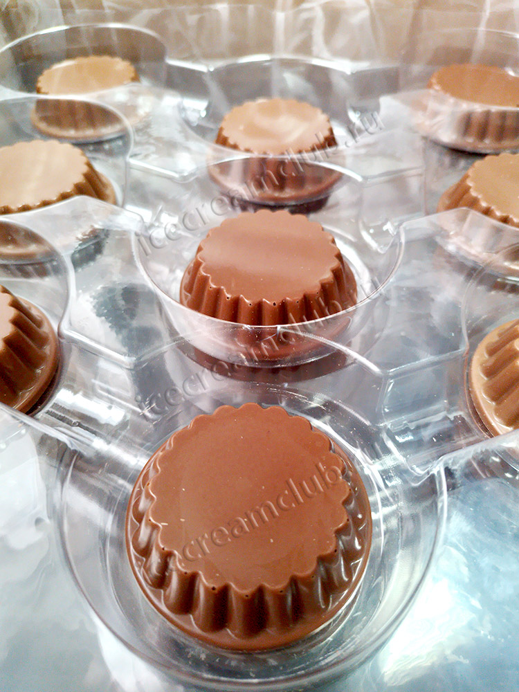Седьмое дополнительное изображение для товара Тарталетка шоколадная 52 мм (молочный шоколад) 45 шт, Katsan K102022