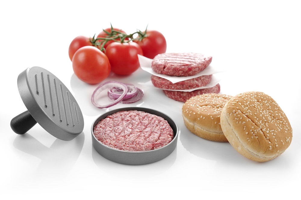 Пятое дополнительное изображение для товара Ручной пресс для гамбургеров и котлет 115 мм, Hendi 513026