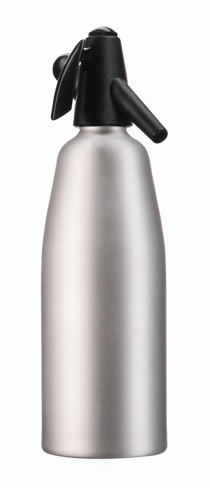 Первое дополнительное изображение для товара Сифон для газировки O!range 1л. серебристый (silver matte)