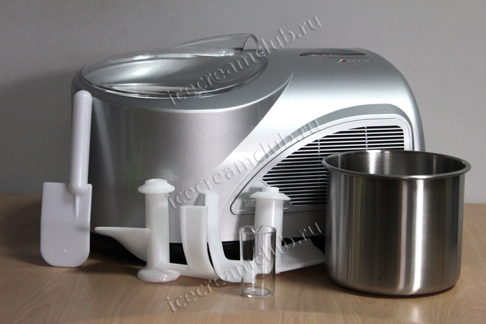 Девятое дополнительное изображение для товара Автоматическая мороженица Nemox Gelato NXT-1 L'Automatica Silver