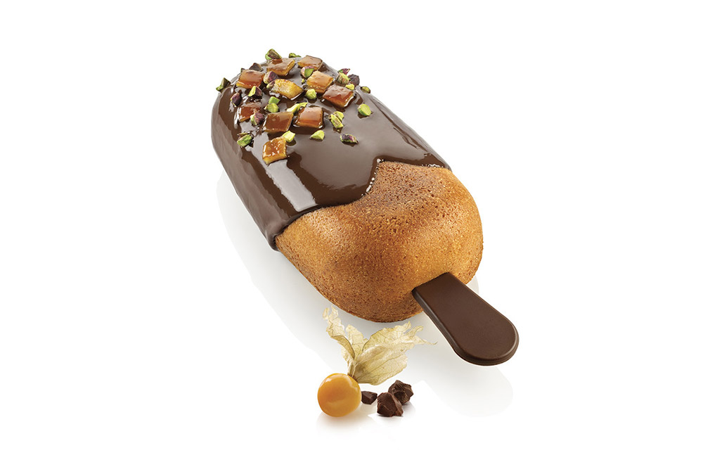 Четвертое дополнительное изображение для товара Форма для мороженого и выпечки «Эскимо XXL», Silikomart STECCO 01 XXL