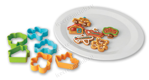 Третье дополнительное изображение для товара Формочки для печенья «Набор для мальчиков» 6 шт Tescoma 630921