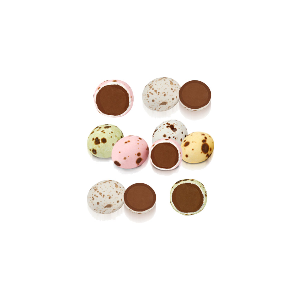 Первое дополнительное изображение для товара Украшение шоколадное «ЯЙЦО ПЕРЕПЕЛИНОЕ» микс, Katsan K071049