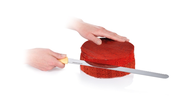 Четвертое дополнительное изображение для товара Нож для коржей и торта 30 см. DELICIA Tescoma 630132