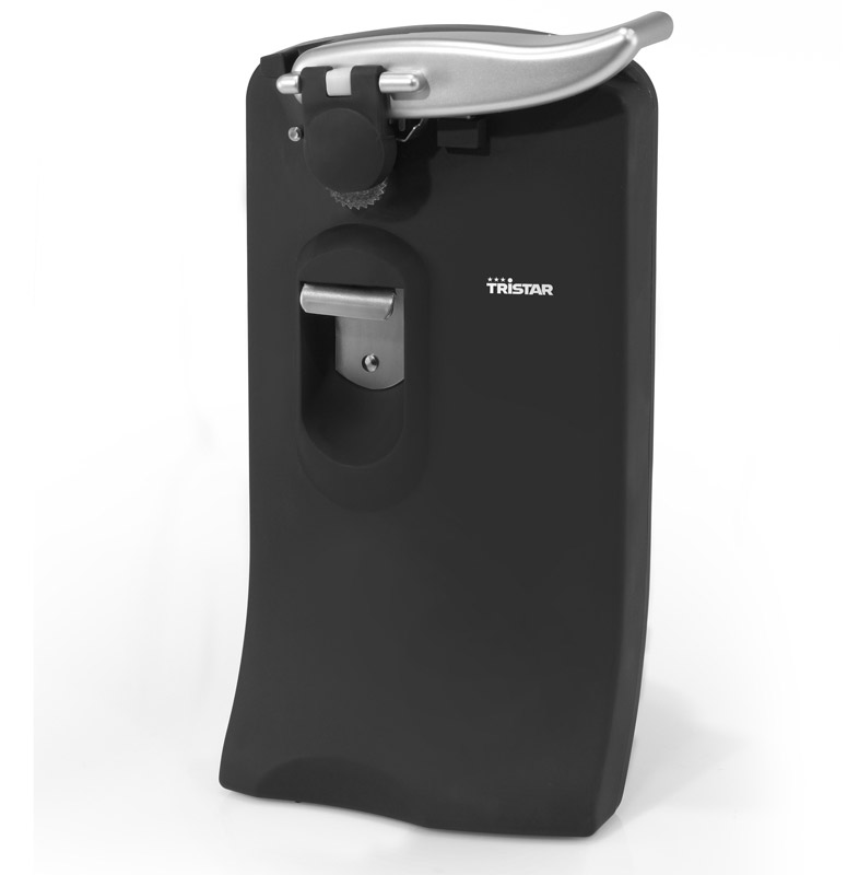 Первое дополнительное изображение для товара Электрооткрывалка для консервных банок / ножеточка Tristar BO-2104