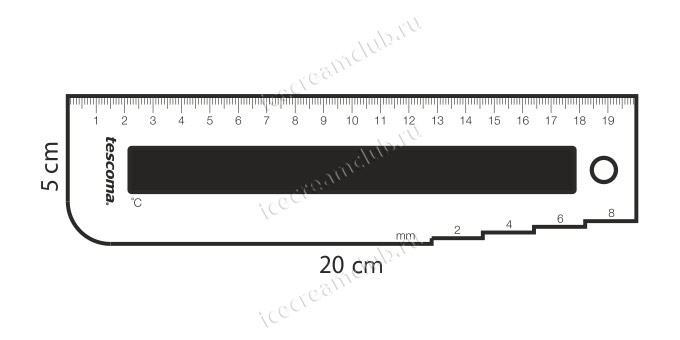 Пятое дополнительное изображение для товара Многофункциональный термометр DELICA Tescoma 630454