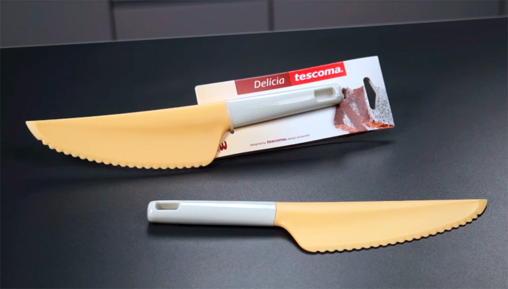 Четвертое дополнительное изображение для товара Нож для выпечки (десертный нож) DELICIA Tescoma 630061