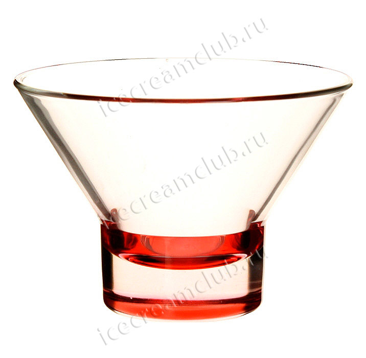 Второе дополнительное изображение для товара Креманки Bormioli Rocco Ypsilon (розовые), набор 2шт*375мл
