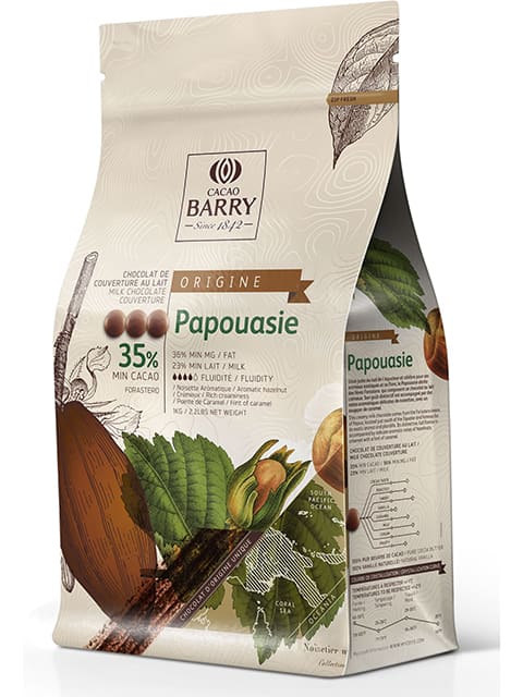 Пятое дополнительное изображение для товара Шоколад Cacao Barry Origin «Papouasie» (Франция), молочный 35,8% какао - 1 кг, CHM-Q35PAP-2B-U73